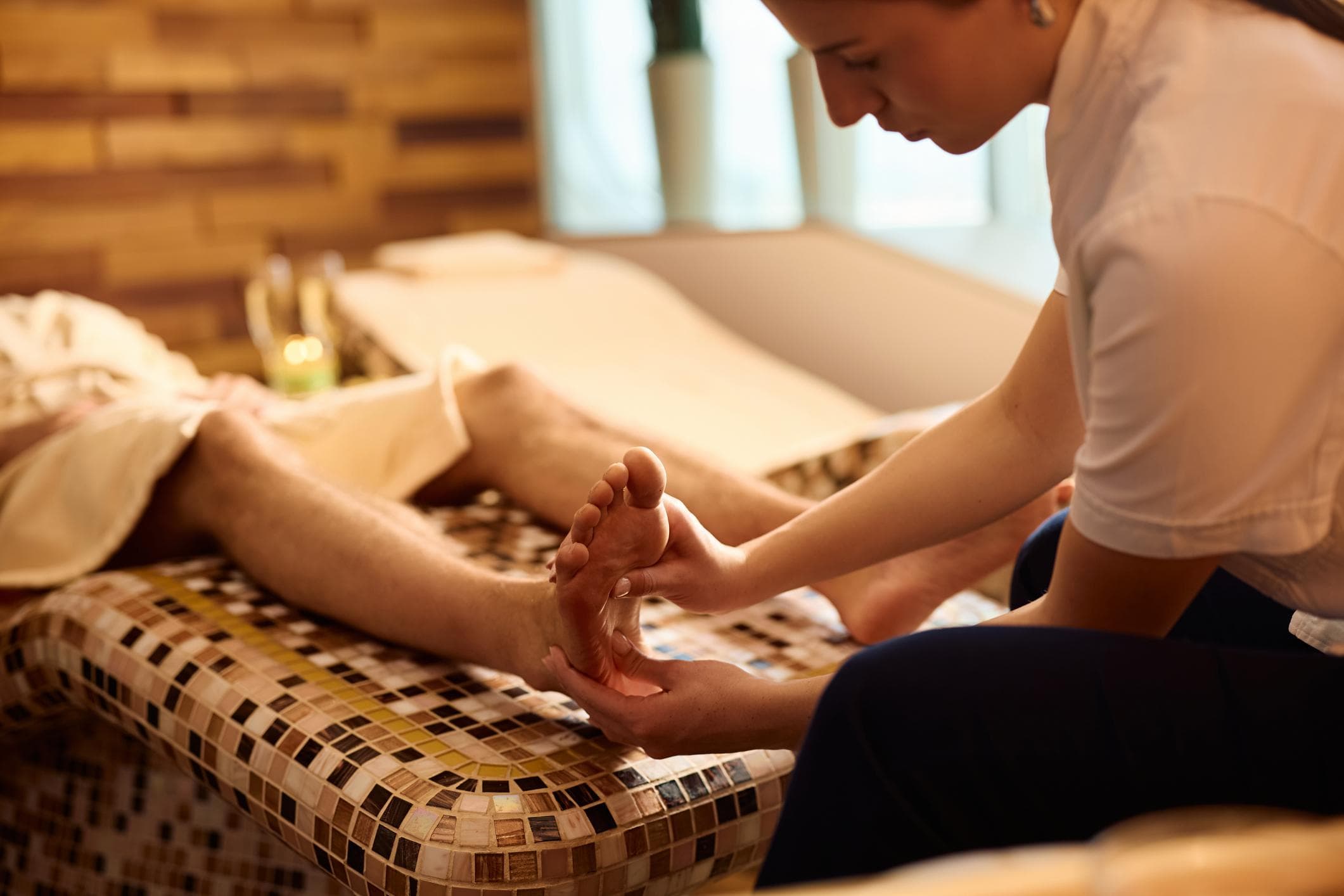 Range of spa and wellness treatments